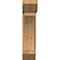 Ekena Millwork Thorton Slat Rough Sawn Bracket w/ Offset Brace, Western Red Cedar, 8"W x 22"D x 34"H BKT0806X22X34THR06RWR - alternate 3